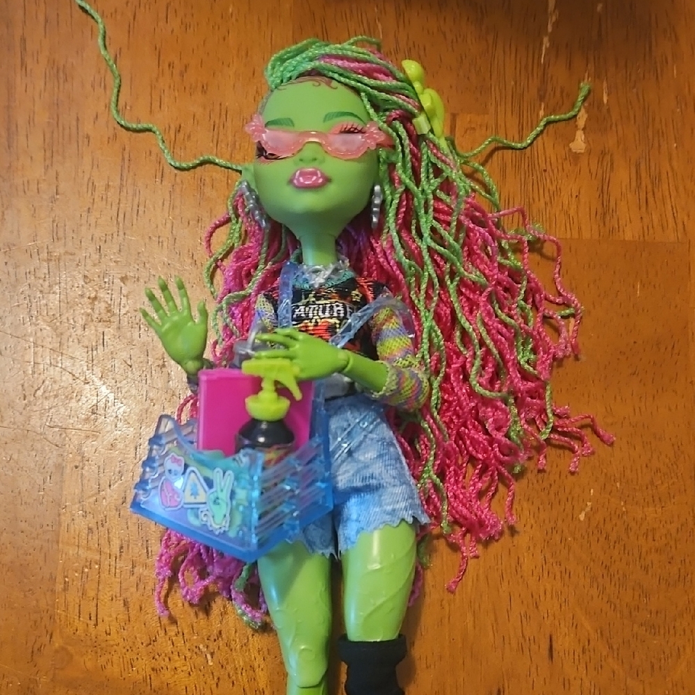 Colorful Fashion Doll with Accessories